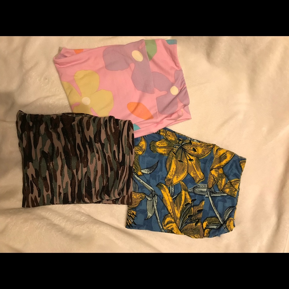 Lularoe Leggings - Three Pair - Tall & Curvy